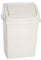 BH | 10L - Swing Bin | White | For Home Garden Kitchen Office and Bathroom Rubbish Recycle Plastic Waste Bin, Trash Can Dustbin with Swing Lid (Pack of 1) - By BEST HOUSE