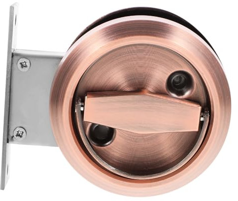 Mikikit Maniglia Per Porta a Filo in Acciaio Inossidabile Design e Invisibile Serratura e Durevole Installazione Incassata 1 Pezzo