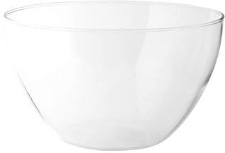 H&H Bowl Set 6 Coppe, Vetro Borosilicato, 15cm