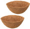 HH-LIFE 2 STK Kokoseinlage 45 cm Kokos-Einlage Natur für Hängemapeln Kokoseinlage Kokosmatte Hängekorb Kokos Ersatzeinlage Hanging Basket Für Garten Blumentopf