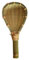 Cabilock Colador de cocina de bambú, colador de pasta, colador de arroz, cuchara de desagüe, espumadera, colador de pasta, colador de pasta, colador de alimentos, para verduras y cocina