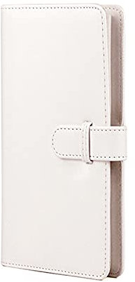 Fotoalbum für Fujifilm Instax Square Filmkamera Album SQ40 SQ6 SQ1 SQ20 SQ10 Share SP-3 Bilderhalter 80 Taschen (Weiß)