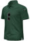 TACVASEN Herren Kurzarm Poloshirts Atmungsaktiv Polo Golf T-Shirts für Outdoor-Aktivitäten, Waldgrün, XXL
