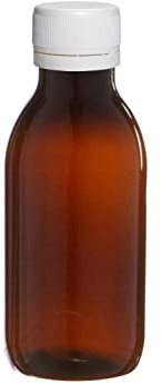 Aucomptoirdesflacons 12 Flacons PET Ambré 125 ml avec Bouchon à Vis