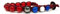 clorophilla. Fußball-Armband Deutschland-Mannschaften Bundesliga-Fan verstellbar – Unisex – widerstandsfähig und hochwertig – Schmuck-Geschenk für Fußball-Fans (BAYERN MUNCHEN)