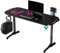 Ultradesk FRAG V3 Scrivania LED RGB per Giocatori - Tavolo da Gioco Struttura in Acciaio - Spazio per due Monitor - Futuristiche - Spazio per le Gambe e Altro - Accessori Inclusi, 150x60cm, Rosa