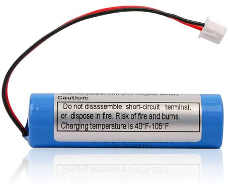 3,7 V 2600 mAh wiederaufladbarer Lithium-Ionen-Akku mit XH2.54-Anschluss (2 Packungen)