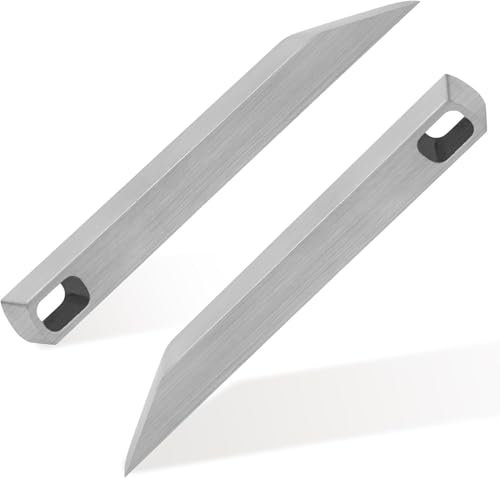 2-teiliges Schlüsselanhänger-Prybar-Werkzeug, Titan, robustes Mini-Taschen-Stemmeisen-Set, tragbares Schlüsselanhänger-Multitool mit Schlüsselring, kleine Hebelstange zum Öffnen der Box, zum Schaben