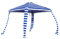 SUN & SURF Gran Sombrilla de Playa Cuadrada 180x180 cm con Ventilación, Pared Extraíble, Protección UV 30, Bolsillos y Sacos de Peso, Piquetas x8 Incluye Bolsa de Transporte