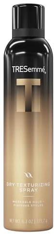 TRESemmé Dry Texturizing Spray 1 ct A-LIST Collection for Workable Holding + Finishing Styles, Developed Safe for All Hair Types, 6.2 oz