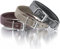 Knuffelwuff 13991-008 Weiches Lederhalsband Hund Hundehalsband Glendale 43-50cm, braun
