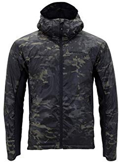 Carinthia G-Loft TLG Jacket Multicam Black, Ultra leichte atmungsaktive winddichte Herren Thermo-Jacke für Sport, Fahrrad, Training oder Jogging im Winter, XL
