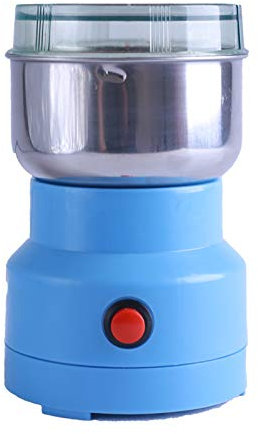 Wgwioo Multifunction Smash Machine, Electric Grain Mill, Spice Herb Grinder Pulverizer Powder Machine, Ultra Fine Coffee Mill