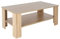 ML-Design Couchtisch in Sonama Eiche, Geräumiger Sofatisch mit Ablage für Ihren Wohnbereich, 100x57x43 cm, Rechteckig, Moderner Wohnzimmertisch, Holz Beistelltisch, Kaffeetisch Tisch mit Stauraum