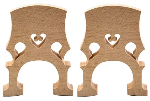 Milisten Cello Bridge 4/4 Bridge Replacement Parts for Instrument Cello Accessories