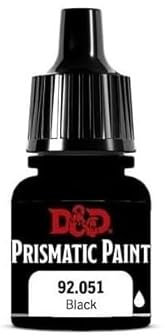 Wizkids Dungeons and Dragons 92.051 Prismatic Paint, Black