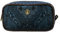 Cosmetic Bag Square Small Kyoto Festival Indigo Blue 20x10.5