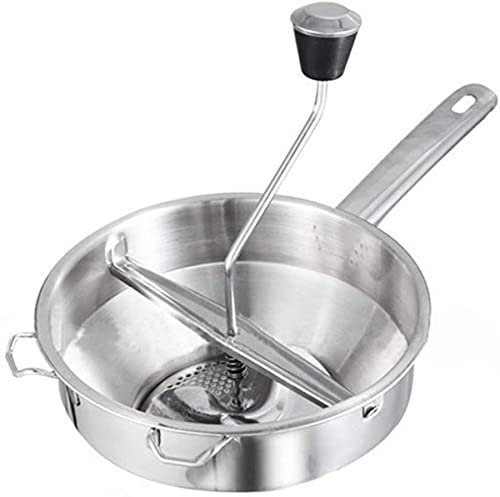 Passoire/Passoire Moulin En Acier Inoxydable Moulin Presse Pour Sauces Bouillie De Confiture De Soupe.