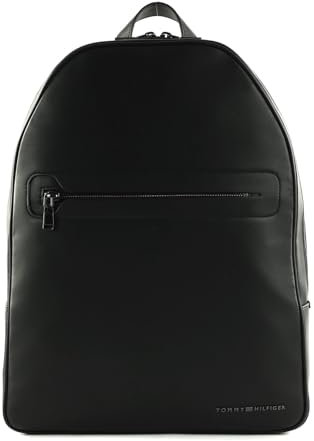 TOMMY HILFIGER TH Modern PU Dome Backpack Black