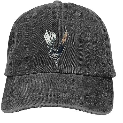 VIDOJI Baseballkappe Wikinger-Logo Ragnar Baseballkappe Männer Hüte Frauen Visierschutz Snapback Wikinger Kanada Historisches Drama Kappen
