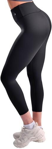 CompressionZ Damen-Kompressions-Leggings, hohe Taille, formend, Fitnessstudio, Pilates, Reisen, Yoga, Workout-Hose