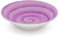 Memento Table Set 6 piatti Fondi 23 cm in ceramica Made in Italy, dipinti a mano (Malva, Fondi)