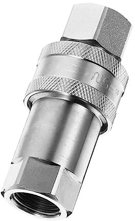 SEWOART Schnellkupplung Hochdruckkupplung Adapter Set Quick Connect Verbindungsstück Kohlenstoffstahl Hydraulikanschlüsse Für Schläuche Und Rohre