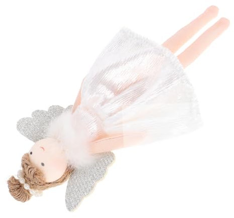 UPKOCH Mini Weihnachtsengel Weihnachtsbaum Verzierungen Plüsch Engel Ornamente für