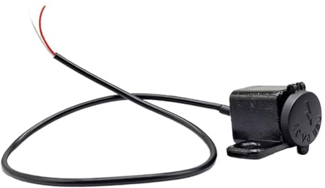 Chargeur de téléphone de moto, port USB étanche, adaptateur USB étanche à la pluie pour moto, chargeur USB pour moto, adaptateur de prise universel pour moto, chargeur de téléphone portable