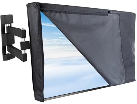 HUWOYG Cubierta Protectora para Televisores Outdoor TV Cover with Front Flap and Bottom Cover Weatherproof Material Protect Television Patio TV Cover para TV(FOR 40-42inch TV)