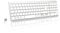 LeadsaiL Wireless Keyboard, 2.4 GHz Wireless Keyboard, Compact Size QWERTZ German Layout with Number Keypad, Whisper Quiet Keystroke, USB Nano Receiver for HP/Lenovo/Dell PC/Laptop and Mac, Silver