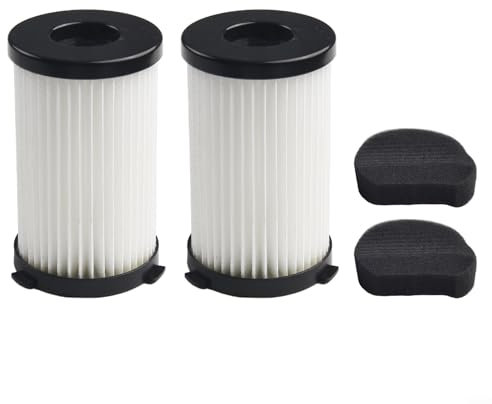 snowchecking Filtri per aspirapolvere compatibili con Clatronic BS 1306N BS 1948 CB, filtri per aspirapolvere robot, cattura polvere, set da 2 (2 pezzi)