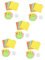 DIYEAH 5 Sets Papierschneidewerkzeug Set Origami Papier Papierherstellungsset Für Und Kleinkinder Basteln Stanzungen Für Das Klassenzimmer Papierschneideset Bastelsets