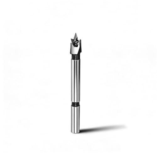 Forstner Drill Bit 10 mm for Wood, Forstner Bits Diameter 10 mm, Length 90 mm, Drill Bits with Round Shank, Wood Drill Bits for Wood, Hardwood, Fibreboard
