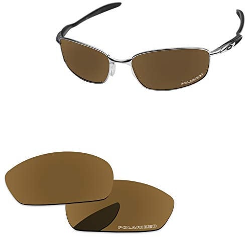 PapaViva Replacement Lenses for Oakley Blender OO4059 59mm Sunglass Bronze Gold Polarized