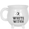 INNZA Mug chaudron de sorcière blanche