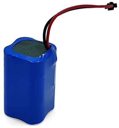 Velamp BATTIR867 Li-Ion-Akku, 7,4 V, 4400 mAh Standard 4 x18650. 500 Zyklen mit Stecker, blau