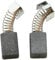 Buildalot Specialty Carbon Brushes ca-07-86934 for Makita Jig Saw 4327-0.20x0.31x0.43'' - with Spring, Cable and Connector - Replaces Original Parts 191627-8 & CB-64