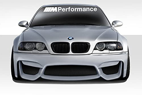 Generisch passend für BMW M Performance Frontscheibe 100cm Aufkleber Tuning M Power