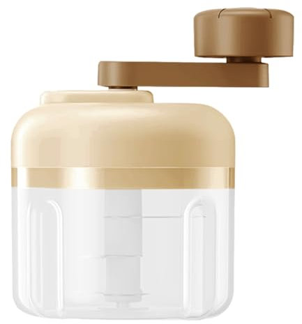 Frullatore Cibo Aglio, Processore Alimentare Con Manovella Manuale, Frullatore Di Verdure Tritate, Frullatore Per Tritatutto Alimenti, Tritatutto Manuale Alimenti Potente Per Cipolla, Aglio, Frutta