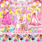80 Pcs Auror Geburtstagsdeko, Prinzessin Auror Geburtstag Deko, Auror Deko, Auror Luftballon, Auror Ballon, Auror Geschirr, Auror Teller, Auror Party Deko, Kuchendeko Auror, Auror Tischdecke
