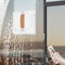 Apriltop Fensterreiniger Elektrisch 72W, 2500Pa Glasreiniger mit Fernsteuerung, 50ml Wassertank Kapazität, Für Glas, Fliesen, Spiegel