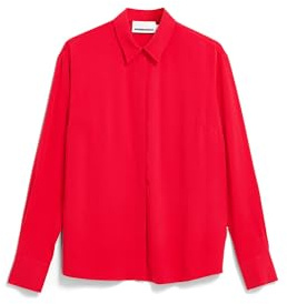 ARMEDANGELS Damen Bluse aus LENZING™ ECOVERO™ Viskose LARISAANA Relaxed Fit