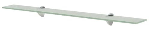 vidaXL Wand Regal Glasregal Glasboden Glasablage Badregal Mattiert 80x20 cm 8 mm
