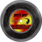 Spro Pro's PRO Black Eruption Corda per Racchetta da Tennis - 200m Bobina - 1.24mm - Nero