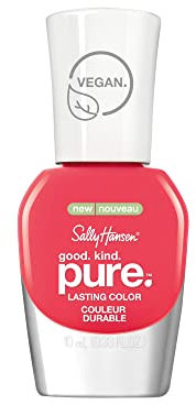 Sally Hansen Good Kind Pure Vegan Nail Polish, Fruity Papaya, 10 ml