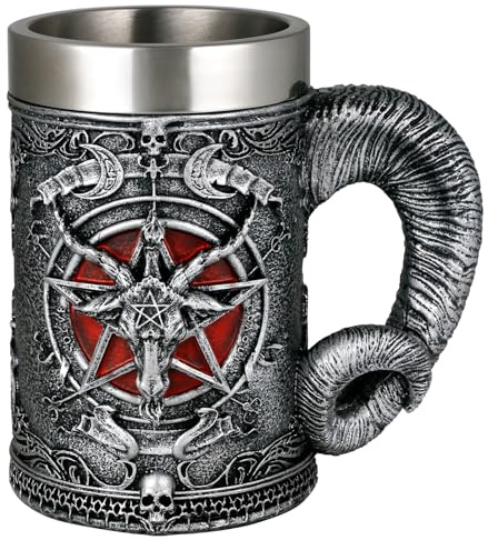 Bierkrug mit Drachen, mittelalterlicher Renaissance