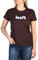 Levi's Damen The Perfect Tee T-Shirt,Poster Logo Chocolate Plum,XXS