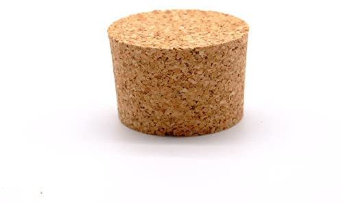 Tapón de Corcho 42/38 mm – Tapa Natural para Garrafas, Tapón para Envejecimiento de Vino y Conservación de Licores