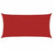 vidaXL Sonnensegel Sonnenschutz Windschutz Sonnendach UV Schutz Sonnenschutzsegel Schattenspender Garten Terrasse Balkon 160g/m² Rot 2x3,5m HDPE